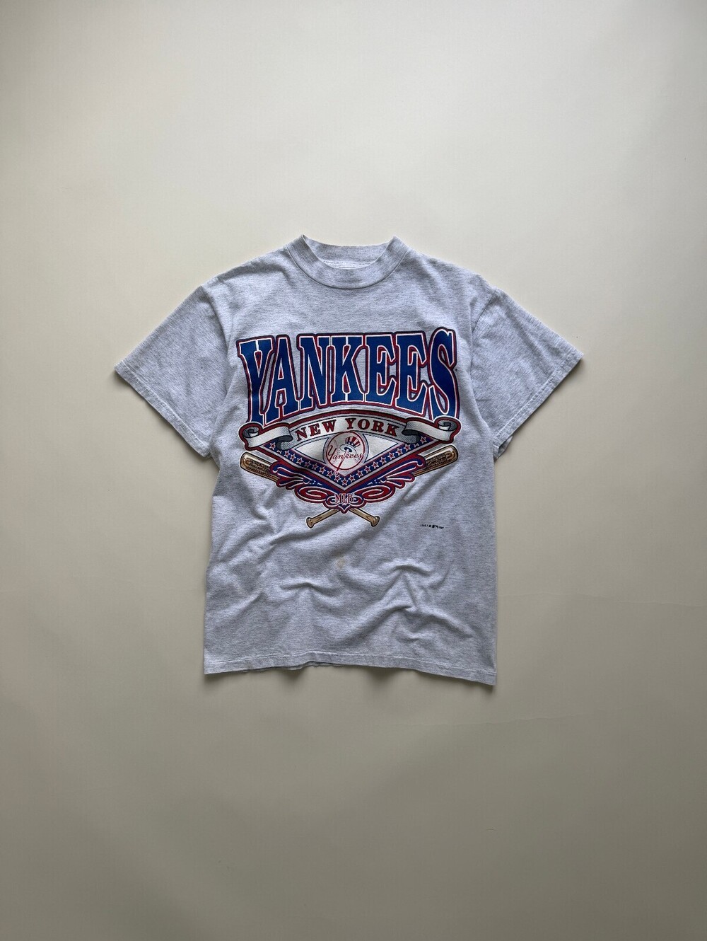 Vintage Logo 7 New York Yankees MBL Tee